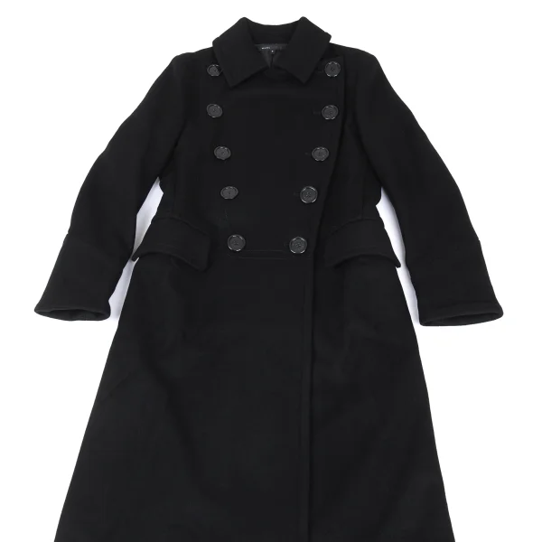 MARC JACOBS Wool Blend Double Long Coat K-176382_003