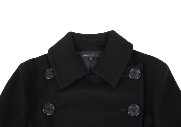 MARC JACOBS Wool Blend Double Long Coat K-176382_004