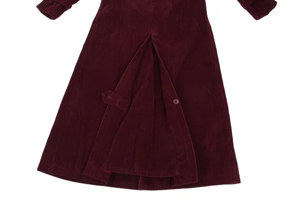 MARC JACOBS Corduroy Double Breasted Long Coat K-176383_017