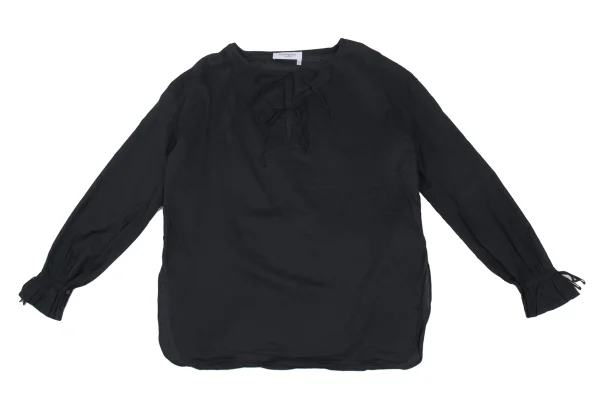 Yves Saint Laurent Cotton String Skipper Blouse K-176386_002