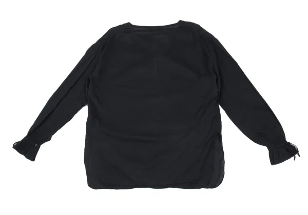 Yves Saint Laurent Cotton String Skipper Blouse K-176386_012