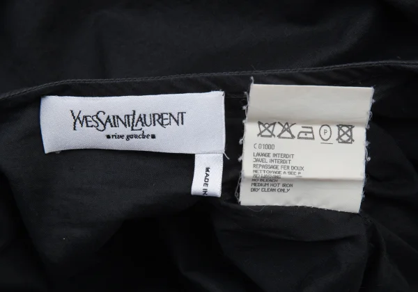Yves Saint Laurent Cotton String Skipper Blouse K-176386_015