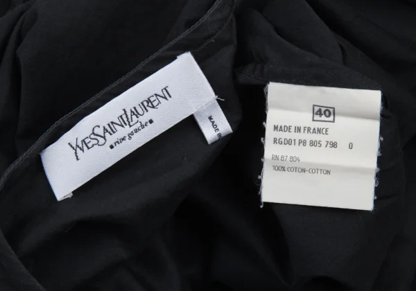 Yves Saint Laurent Cotton String Skipper Blouse K-176386_016