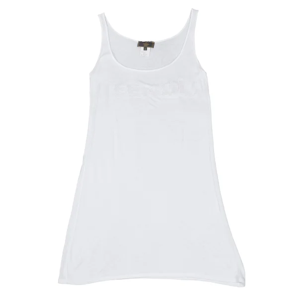 FENDI Logo Jacquard Rayon Tank Top K-176387_002