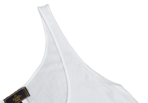FENDI Logo Jacquard Rayon Tank Top K-176387_005