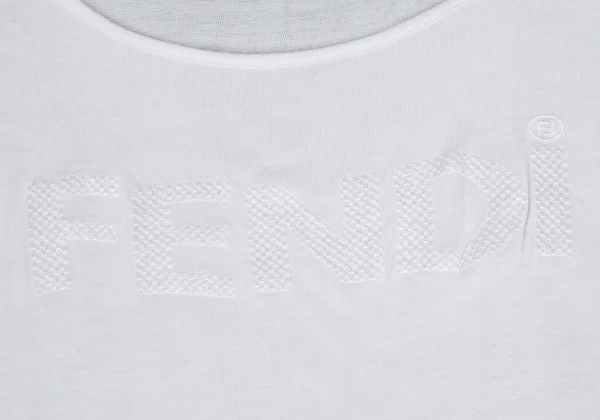 FENDI Logo Jacquard Rayon Tank Top K-176387_006