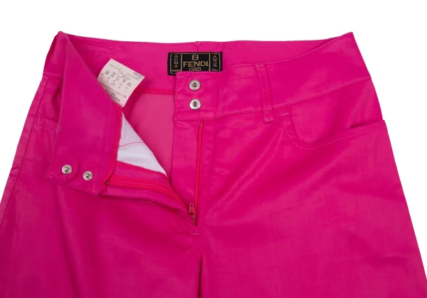 FENDI jeans Stretch Cropped Pants K-176388_004