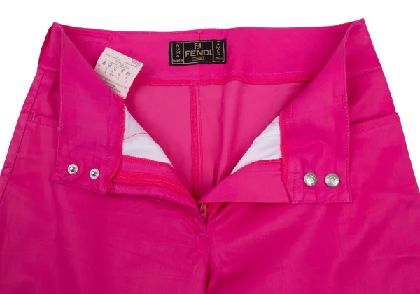 FENDI jeans Stretch Cropped Pants K-176388_005