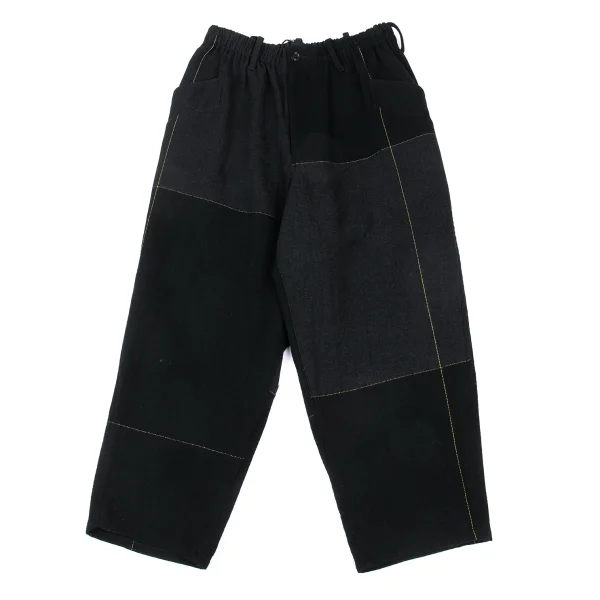 Yohji Yamamoto POUR HOMME Cutting Design Wool Stitch Pants K-176393_006
