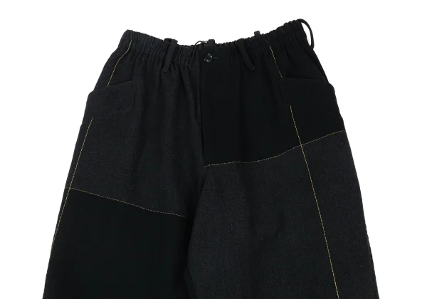 Yohji Yamamoto POUR HOMME Cutting Design Wool Stitch Pants K-176393_007