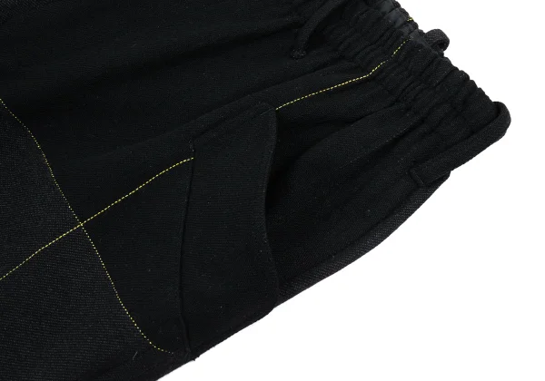 Yohji Yamamoto POUR HOMME Cutting Design Wool Stitch Pants K-176393_010