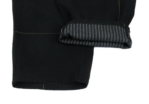 Yohji Yamamoto POUR HOMME Cutting Design Wool Stitch Pants K-176393_013