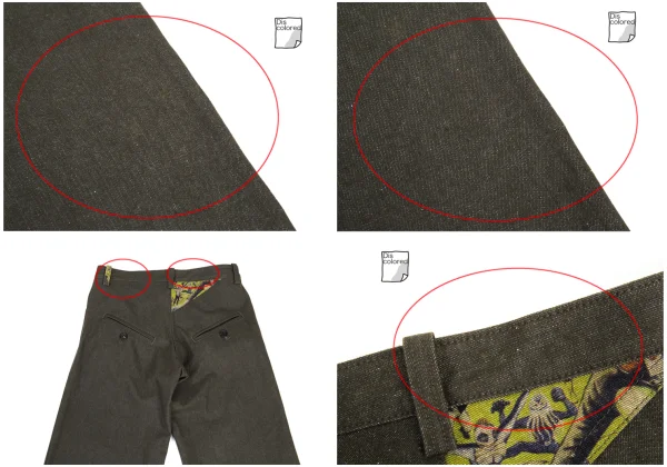 Y's Shotaro Ishinomori Comic Print Lining Wide Pants K-176423_016