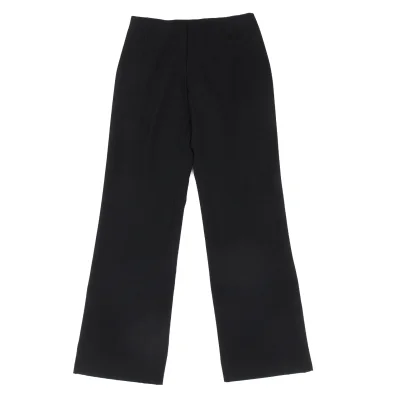 Y's Wool Gabardine Straight Pants