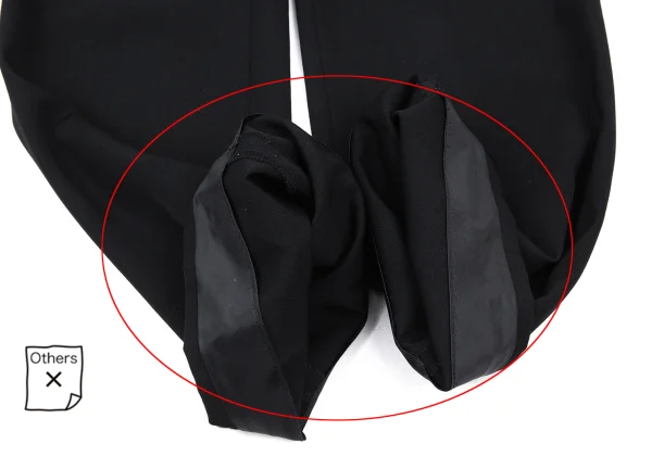 Y's Wool Gabardine Straight Pants K-176424_008