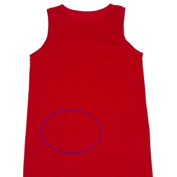 Yohji Yamamoto FEMME Nylon Stretch Sleeveless Dress K-176425_003