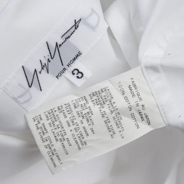 Yohji Yamamoto POUR HOMME Cotton Basic Shirt K-176428_017