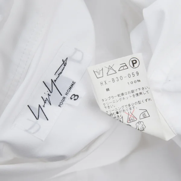 Yohji Yamamoto POUR HOMME Cotton Basic Shirt K-176428_018