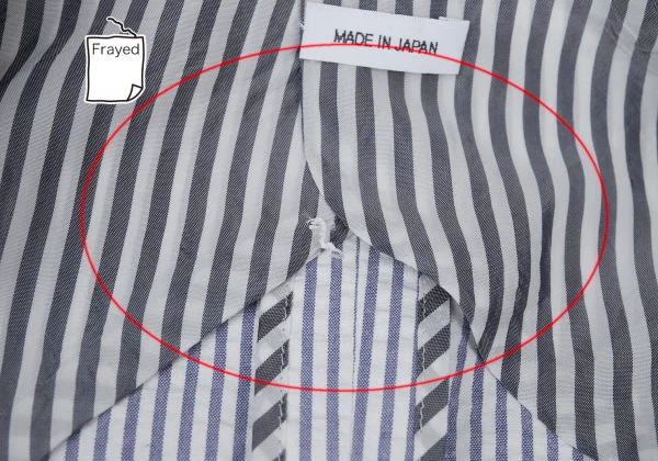 THOM BROWNE Cotton Stripe Seersucker Jacket K-176430_011
