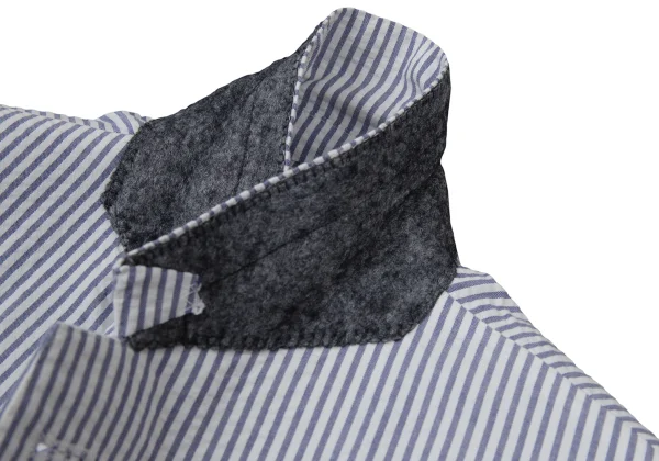 THOM BROWNE Cotton Stripe Seersucker Jacket K-176430_013