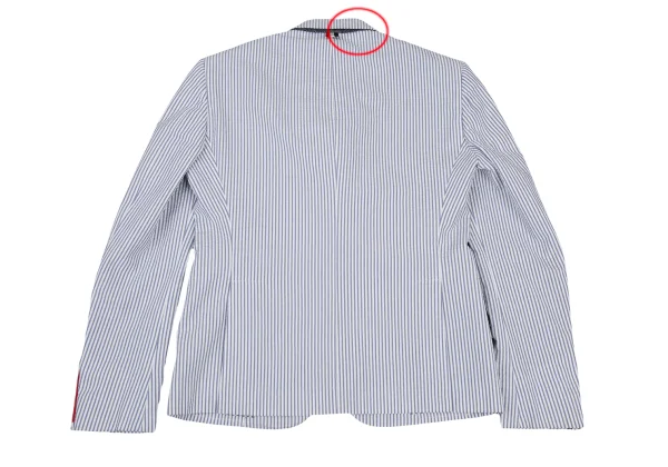 THOM BROWNE Cotton Stripe Seersucker Jacket K-176430_014