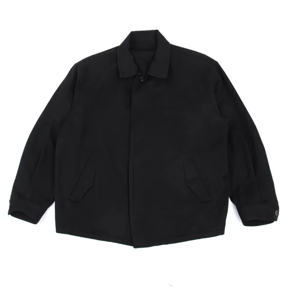 Y's for men Cotton Gabardine Flap Pocket Jacket Black S-M K-176431_001