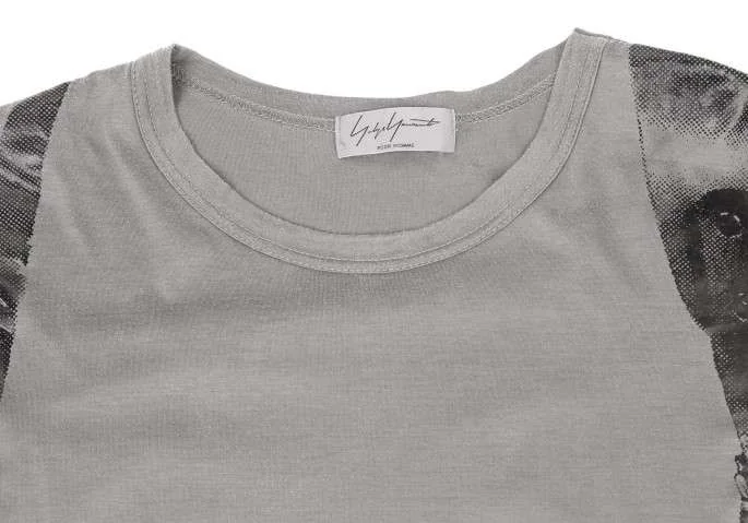 (SALE) Yohji Yamamoto POUR HOMME shoulder T-shirt K-14010_002