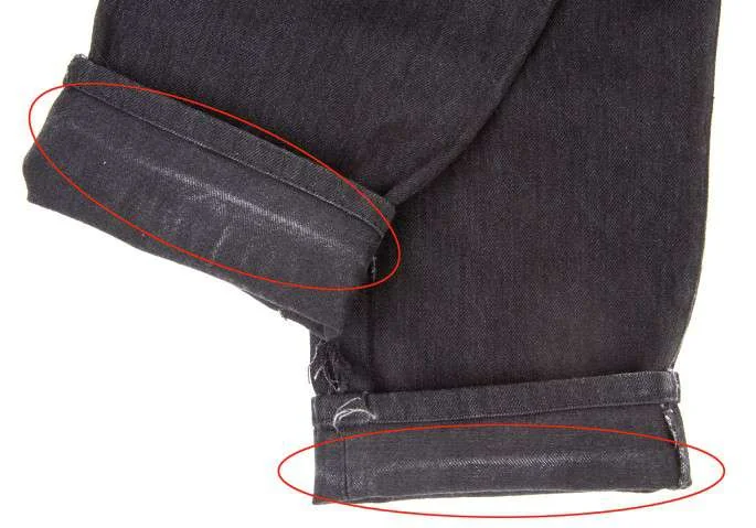 yohji yamamoto pour homme damage denim pants K-14017_011