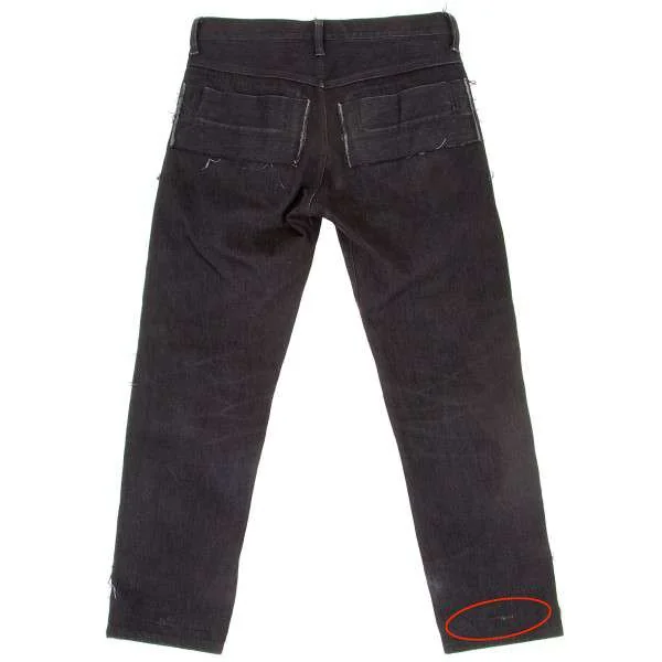 yohji yamamoto pour homme damage denim pants K-14017_012