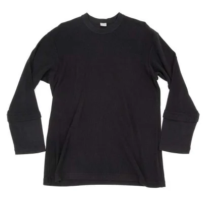 【SALE】ワイズフォーメンY's for men 袖切替コットンレーヨンロングカットソー