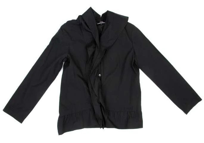 【気質アップ】 トリココムデギャルソンtricot COMME des GARCONSコットンフリル トップス