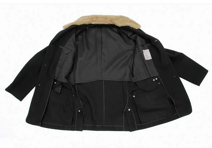 (SALE) Yohji Yamamoto POUR HOMME collar Studded Coat K-14448_012