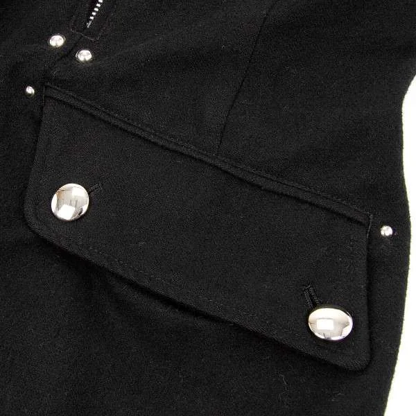 (SALE) Yohji Yamamoto POUR HOMME collar Studded Coat K-14448_009