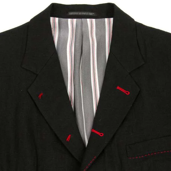 "SALE" Yohji Yamamoto POUR HOMME buffalo button jacket K-14479_002