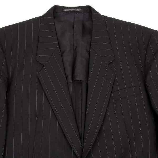 (SALE) Yohji Yamamoto COSTUME D HOMME wool stripe jacket K-14527_002