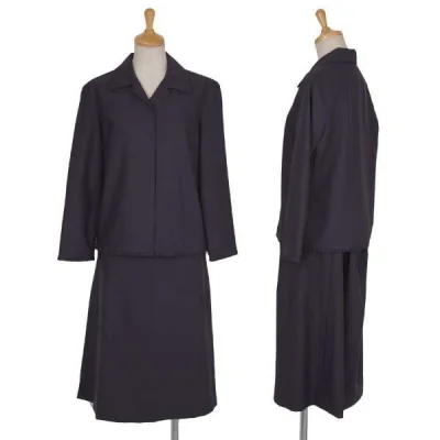 【SALE】マークジェイコブスMARC JACOBS サマーウールセットアップスーツ パープル