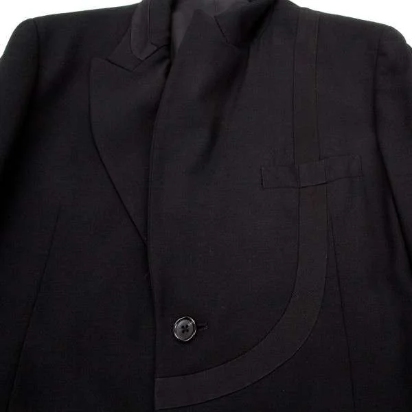 (SALE) Yohji Yamamoto POUR HOMME line switching jacket K-14641_004