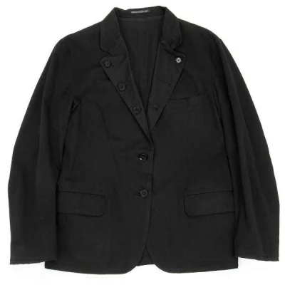 (SALE) Yohji Yamamoto reversible product dyed jacket