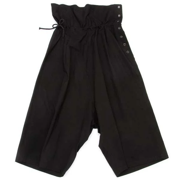 ヨウジヤマモトファムYohji Yamamoto FEMME ウエスト紐コットン
