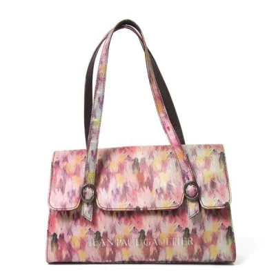 【SALE】ジャンポールゴルチエJean Paul GAULTIER サイバー総柄ハンドバッグ