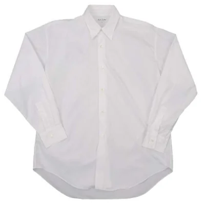 ポールスミスpaul smith ONDON バックワッペンコットンシャツ
