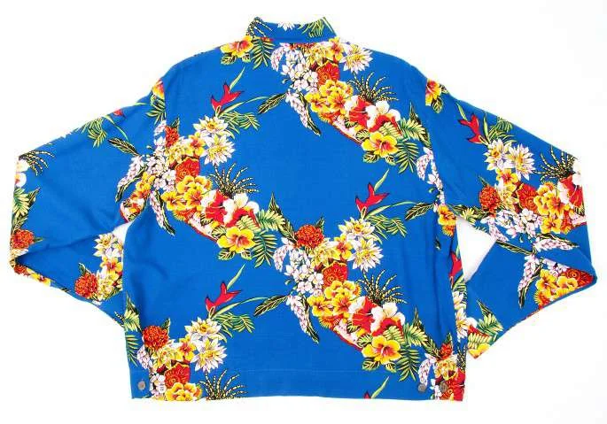 Yohji Yamamoto POUR HOMME floral print shirt jacket(K-15310) K-15310_011