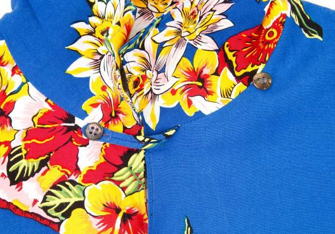 Yohji Yamamoto POUR HOMME floral print shirt jacket(K-15310) K-15310_004