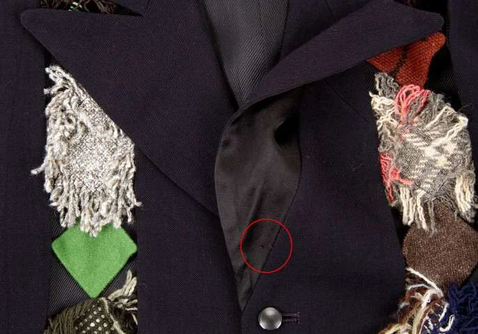 (SALE) Yohji Yamamoto POUR HOMME fabric switching vest K-15311_004