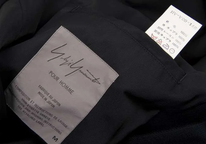 yohji yamamoto pour homme skirt rib wool vest K-15399_011