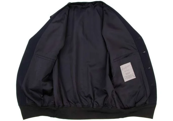 yohji yamamoto pour homme skirt rib wool vest K-15399_007