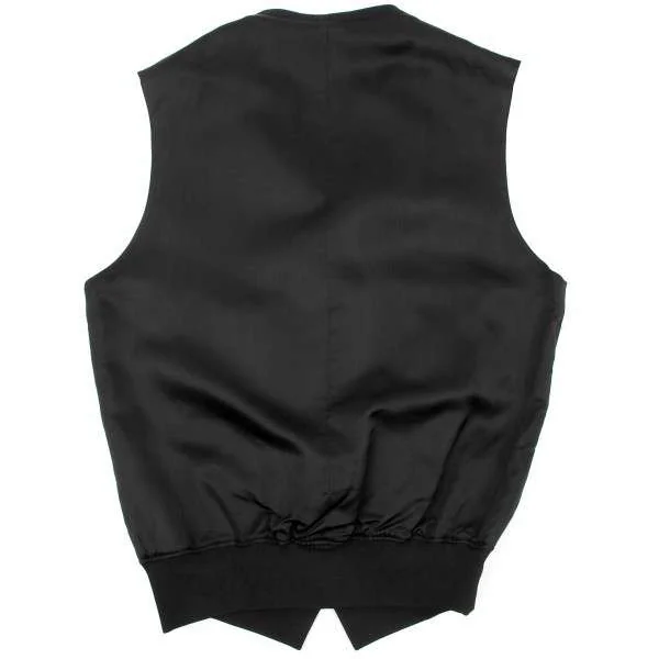 yohji yamamoto pour homme skirt rib wool vest K-15399_008