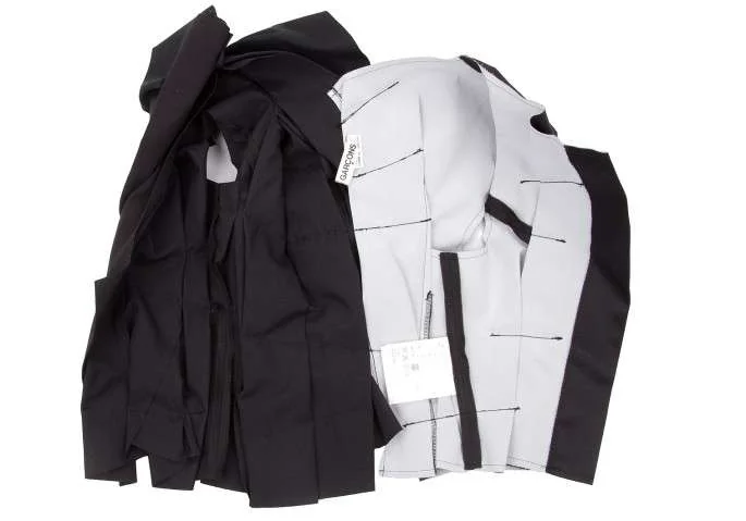 コムデギャルソン COMME des GARCONS ギャザー縫い付けセットアップ