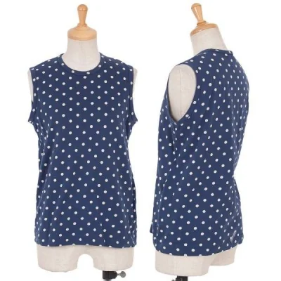 【SALE】トリコ コムデギャルソンtricot COMME des GARCONS ドットコットンタンクトップ