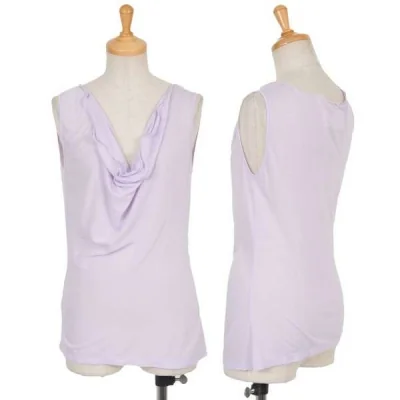 【SALE】マルタンマルジェラMartin Margiela 白タグ フリルドレープノースリーブ